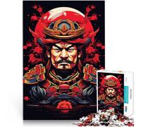 for Adults 2000 Piece Puzzle Samurai popart portrait Made of cardboard Suitable for ages 14 and up Home Decor As a gift for the whole family and friends。size:70x100cm/27.5x39.3inch