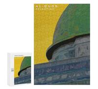 for Adults 300 PCS Jigsaw Puzzle Al Quds Palestine Teenagers Puzzles Hands-on Game Home Decoration Challenging Game Gifts 300 PCS