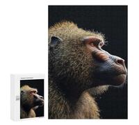 for Adults 300 PCS Jigsaw Puzzle Baboon Jigsaw for Adults Relaxing Games For Family Fun Challenging Game Gifts 300 PCS