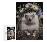 for Adults 300 PCS Jigsaw Puzzle Baby Fluffy Hedgehog Teenagers Puzzles Hands-on Game Home Decoration Challenging Game Gifts 300 PCS