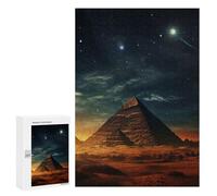 for Adults 300 PCS Jigsaw Puzzle Egyptian Pyramids Jigsaw for Adults Relaxing Games For Family Fun Challenging Game Gifts 300 PCS