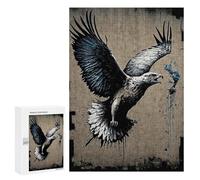 for Adults 300 PCS Jigsaw Puzzle Flying Eagle Jigsaw for Adults Relaxing Games For Family Fun Challenging Game Gifts 300 PCS