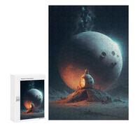 for Adults 300 PCS Jigsaw Puzzle Go to The Moon Puzzles for Adults Anti-Stress Toys Difficult Hard Fun Activities at Home 300 PCS