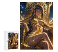 for Adults 300 PCS Jigsaw Puzzle Golden Goddess Throne Puzzle for Adults Family Game Precision Cutting Fun Activities at Home 300 PCS