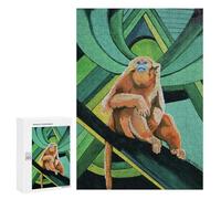 for Adults 300 PCS Jigsaw Puzzle Golden Snubbed Nose Monkey Puzzle for Adults Family Game Precision Cutting Fun Activities at Home 300 PCS