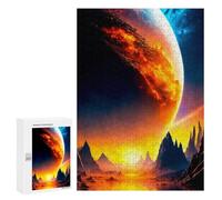 for Adults 300 PCS Jigsaw Puzzle GOLDEN SUNRISE Adult Jigsaw Family Game Precision Cutting Unique Birthday And Xmas Gifts 300 PCS