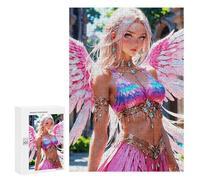 for Adults 300 PCS Jigsaw Puzzle Natalia - Stunning Anime Angel Puzzle for Adults Family Game Precision Cutting Fun Activities at Home 300 PCS