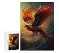 for Adults 300 PCS Jigsaw Puzzle Phoenix Puzzle for Adults Family Game Precision Cutting Fun Activities at Home 300 PCS