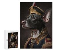 for Adults 300 PCS Jigsaw Puzzle Regal Canine Portrait -1 Adult Jigsaw Family Game Precision Cutting Unique Birthday And Xmas Gifts 300 PCS