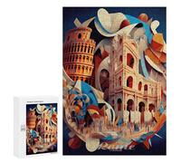 for Adults 300 PCS Jigsaw Puzzle Rome Colosseum 3 Adult Jigsaw Family Game Precision Cutting Unique Birthday And Xmas Gifts 300 PCS