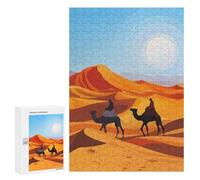 for Adults 300 PCS Jigsaw Puzzle Sahara Desert Teenagers Puzzles Hands-on Game Home Decoration Challenging Game Gifts 300 PCS