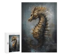 for Adults 300 PCS Jigsaw Puzzle Seahorse Mythic Jigsaw for Adults Relaxing Games For Family Fun Challenging Game Gifts 300 PCS