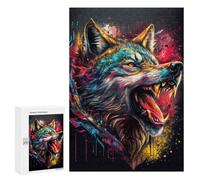 for Adults 300 PCS Jigsaw Puzzle The Pirate Wolf Adult Jigsaw Family Game Precision Cutting Unique Birthday And Xmas Gifts 300 PCS
