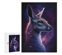 for Adults 300 PCS Puzzle Cosmic Kangaroo Profile-2 Jigsaw Puzzles for Adults But Fun And Humorous for Birthday, Chrismas for Is Ideal As A Gift 300 PCS