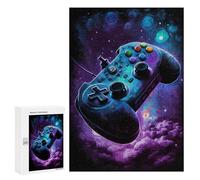 for Adults 300 PCS Puzzle Galactic Gaming Controller Art -4 Jigsaw Puzzles for Adults But Fun And Humorous for Birthday, Chrismas for Is Ideal As A Gift 300 PCS