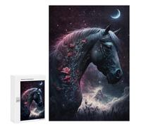 for Adults 300 PCS Puzzle Magical Celestial Horse Jigsaw Puzzles for Adults But Fun And Humorous for Birthday, Chrismas for Is Ideal As A Gift 300 PCS