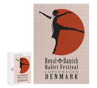 for Adults 300 PCS Puzzle Royal Danish Ballet Festival Jigsaw Puzzles for Adults But Fun And Humorous for Birthday, Chrismas for Is Ideal As A Gift 300 PCS