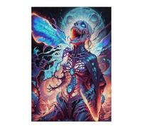 for Adults 38x26cm/1000pcs Jigsaw Puzzle Evil Fairy with Moth Wings Jigsaw for Adults Brain Teaser Game Presents for Women Fun at Home Activities, 38x26cm/1000pcs