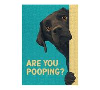 for Adults 38x26cm/1000pcs Puzzle Labrador Are You Pooping Jigsaws for Adults Relaxing Games Presents for Women for Is Ideal As A Gift 38x26cm/1000pcs