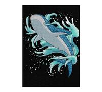 for Adults 38x26cm/1000pcs Puzzle Whale Shark Scuba Diving Jigsaws for Adults Relaxing Games Presents for Women for Is Ideal As A Gift 38x26cm/1000pcs