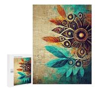 for Adults 500 PCS Jigsaw Puzzle Abstract Boho I Jigsaw for Adults Relaxing Games For Family Fun Challenging Game Gifts 500 PCS