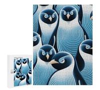 for Adults 500 PCS Jigsaw Puzzle Angry Penguins Teenagers Puzzles Hands-on Game Home Decoration Challenging Game Gifts 500 PCS
