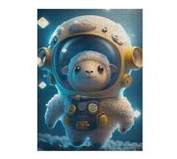 for Adults 500 PCS Jigsaw Puzzle Astronaut Space Sheep Jigsaws for Adults Family Game Difficult Hard Challenging Game Gifts 500 PCS
