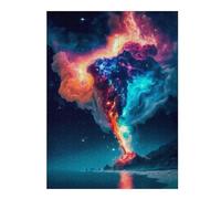for Adults 500 PCS Jigsaw Puzzle Beautiful Eruption Jigsaws for Adults Family Game Difficult Hard Challenging Game Gifts 500 PCS