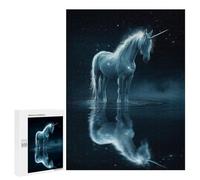 for Adults 500 PCS Jigsaw Puzzle Beautiful Magical Unicorn Adult Jigsaw Family Game Precision Cutting Unique Birthday And Xmas Gifts 500 PCS