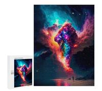 for Adults 500 PCS Jigsaw Puzzle Cosmic Explosion Puzzles for Adults Anti-Stress Toys Difficult Hard Fun Activities at Home 500 PCS