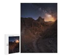 for Adults 500 PCS Jigsaw Puzzle Desert Milky Way Puzzles for Adults Anti-Stress Toys Difficult Hard Fun Activities at Home 500 PCS