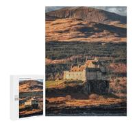 for Adults 500 PCS Jigsaw Puzzle Duart Castle Isle of Mull Teenagers Puzzles Hands-on Game Home Decoration Challenging Game Gifts 500 PCS