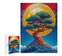 for Adults 500 PCS Jigsaw Puzzle Eternal Bonsai Puzzle for Adults Family Game Precision Cutting Fun Activities at Home 500 PCS