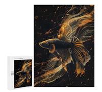 for Adults 500 PCS Jigsaw Puzzle Gold Fish Jigsaw for Adults Relaxing Games For Family Fun Challenging Game Gifts 500 PCS