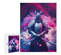 for Adults 500 PCS Jigsaw Puzzle Japanese Sakura Samura V2 Puzzles for Adults Anti-Stress Toys Difficult Hard Fun Activities at Home 500 PCS