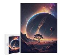for Adults 500 PCS Jigsaw Puzzle Jupiter Stellar Horizon Puzzles for Adults Anti-Stress Toys Difficult Hard Fun Activities at Home 500 PCS