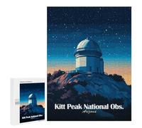 for Adults 500 PCS Jigsaw Puzzle Kitt Peak Observatory Puzzles for Adults Anti-Stress Toys Difficult Hard Fun Activities at Home 500 PCS
