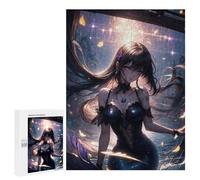 for Adults 500 PCS Jigsaw Puzzle Mermaid 5 Puzzle for Adults Family Game Precision Cutting Fun Activities at Home 500 PCS