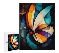 for Adults 500 PCS Jigsaw Puzzle Modern Cubism Butterfly Teenagers Puzzles Hands-on Game Home Decoration Challenging Game Gifts 500 PCS
