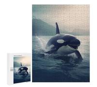 for Adults 500 PCS Jigsaw Puzzle Orca 1 Jigsaw for Adults Relaxing Games For Family Fun Challenging Game Gifts 500 PCS