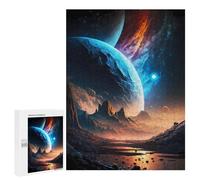 for Adults 500 PCS Jigsaw Puzzle Planet Mountain Landscape Puzzles for Adults Anti-Stress Toys Difficult Hard Fun Activities at Home 500 PCS