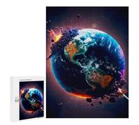 for Adults 500 PCS Jigsaw Puzzle Planetary Transformation Earth's Dynamic Layers Revealed Adult Jigsaw Family Game Precision Cutting Unique Birthday And Xmas Gifts 500 PCS