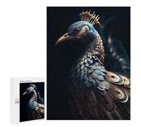 for Adults 500 PCS Jigsaw Puzzle Queen Peacock Puzzle for Adults Family Game Precision Cutting Fun Activities at Home 500 PCS