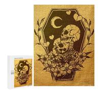 for Adults 500 PCS Jigsaw Puzzle Skeleton Lovers Teenagers Puzzles Hands-on Game Home Decoration Challenging Game Gifts 500 PCS