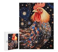 for Adults 500 PCS Jigsaw Puzzle Tribal Animal 04 Chicken Teenagers Puzzles Hands-on Game Home Decoration Challenging Game Gifts 500 PCS