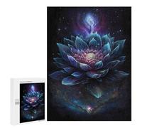 for Adults 500 PCS Puzzle Cosmic Lotus Bloom-5 Jigsaw Puzzles for Adults But Fun And Humorous for Birthday, Chrismas for Is Ideal As A Gift 500 PCS