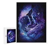 for Adults 500 PCS Puzzle Cosmic Love Connection-1 Jigsaw Puzzles for Adults But Fun And Humorous for Birthday, Chrismas for Is Ideal As A Gift 500 PCS