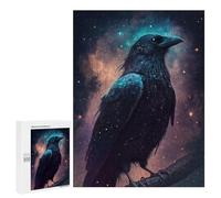 for Adults 500 PCS Puzzle Cosmic Raven Artwork-1 Jigsaw Puzzles for Adults But Fun And Humorous for Birthday, Chrismas for Is Ideal As A Gift 500 PCS