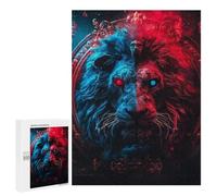 for Adults 500 PCS Puzzle Fantasy Lion Artwork -6 Jigsaw Puzzles for Adults But Fun And Humorous for Birthday, Chrismas for Is Ideal As A Gift 500 PCS