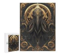 for Adults 500 PCS Puzzle Imperial Cthulhu Art Deco Jigsaw Puzzles for Adults But Fun And Humorous for Birthday, Chrismas for Is Ideal As A Gift 500 PCS
